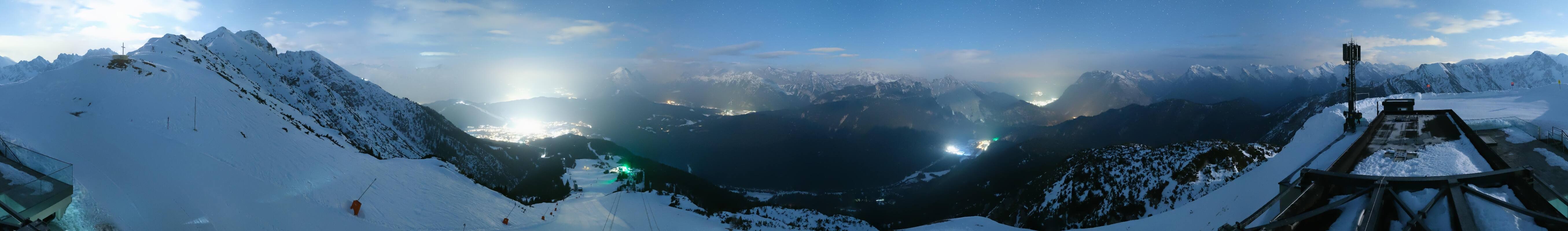 Archiv Foto Webcam Seefeld Rosshütte - Bergstation Seefelder Joch