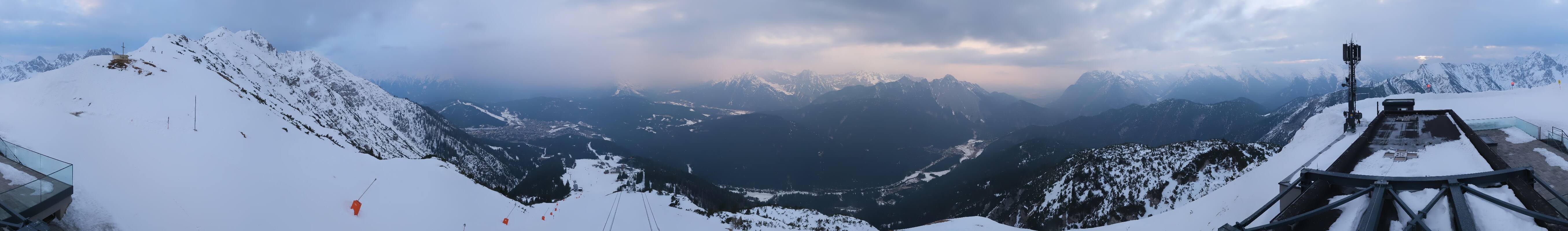 Archiv Foto Webcam Seefeld Rosshütte - Bergstation Seefelder Joch