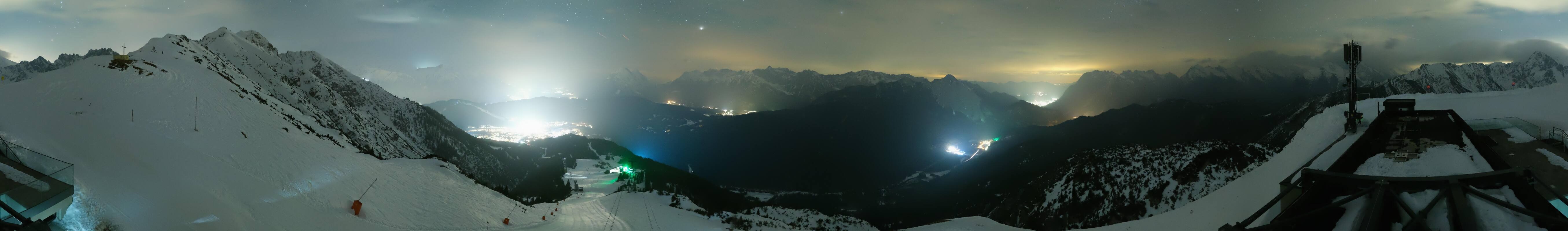 Archiv Foto Webcam Seefeld Rosshütte - Bergstation Seefelder Joch