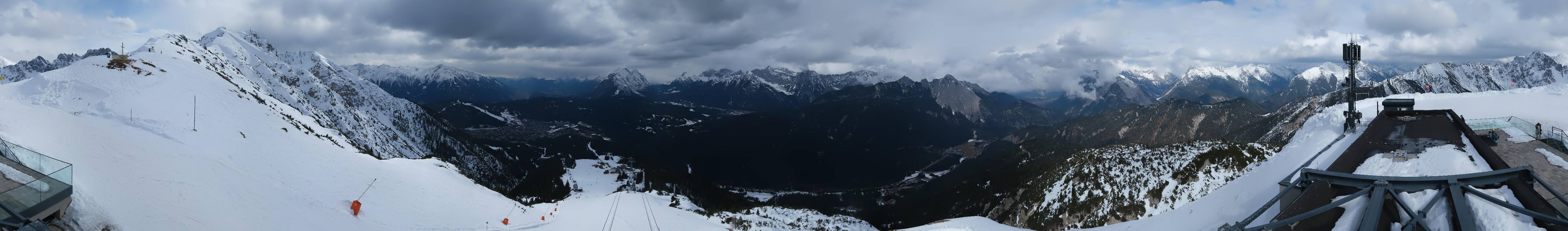 Archiv Foto Webcam Seefeld Rosshütte - Bergstation Seefelder Joch