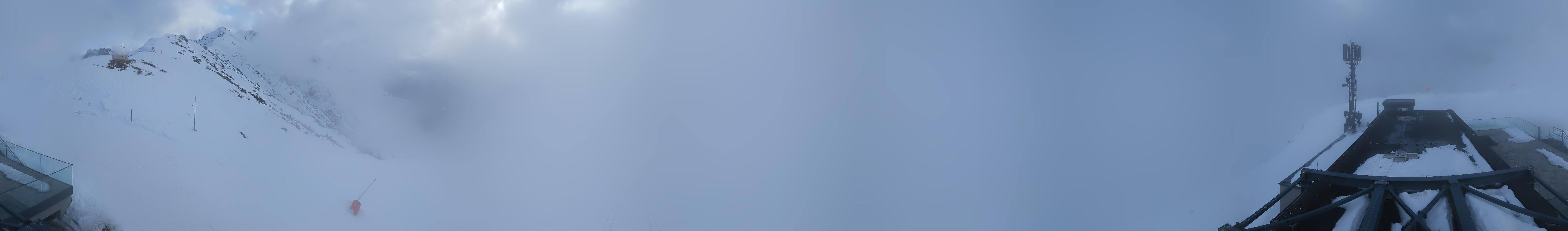 Archiv Foto Webcam Seefeld Rosshütte - Bergstation Seefelder Joch