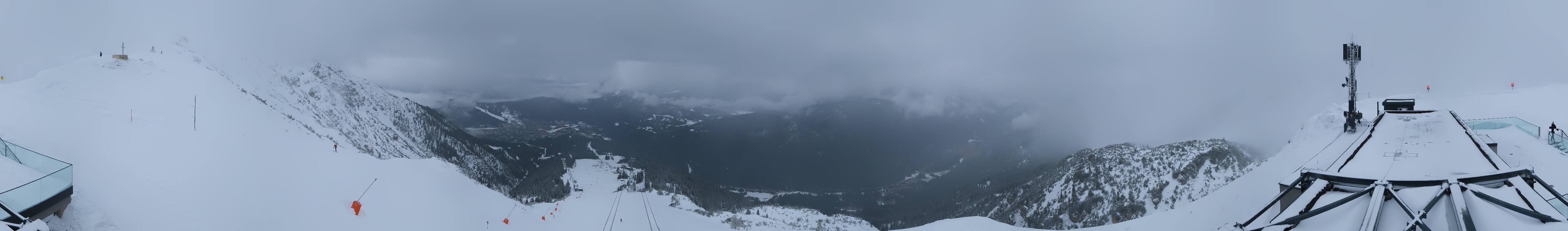 Archiv Foto Webcam Seefeld Rosshütte - Bergstation Seefelder Joch