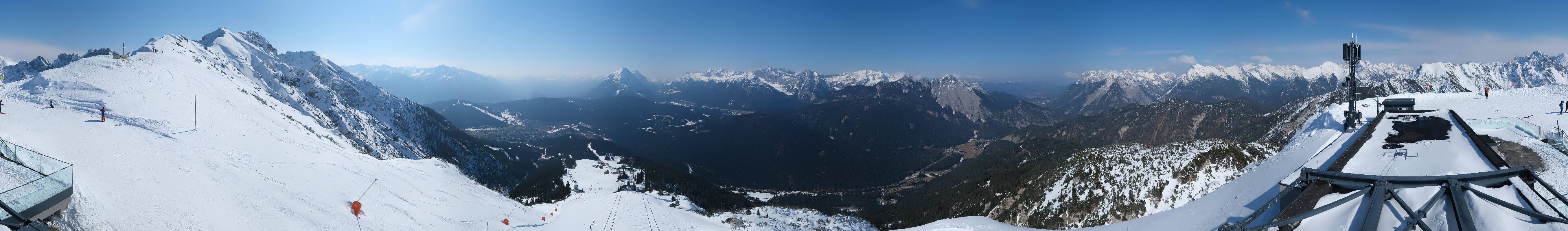 Archiv Foto Webcam Seefeld Rosshütte - Bergstation Seefelder Joch