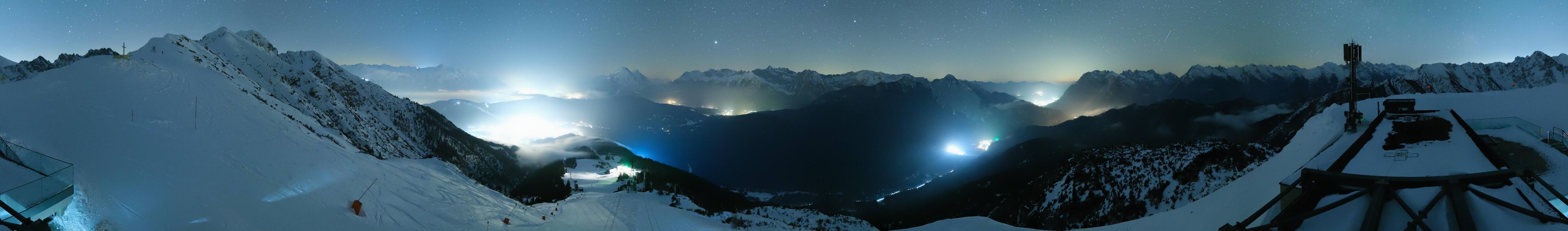 Archived image Webcam Seefeld Rosshütte - Seefelder Joch