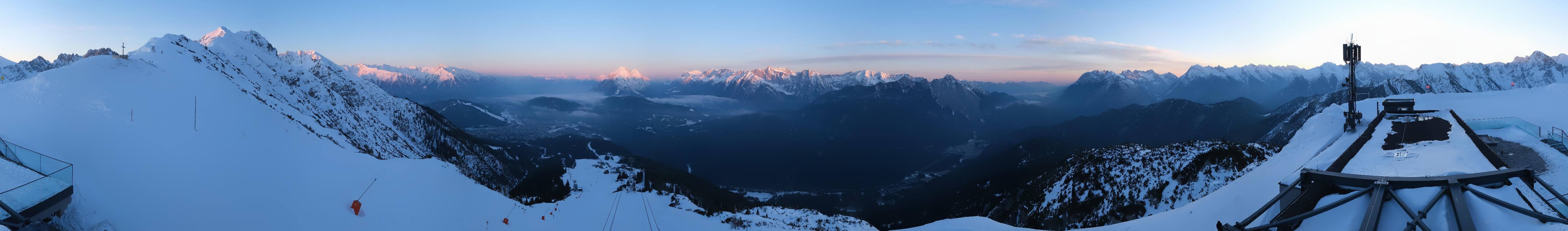 Archived image Webcam Seefeld Rosshütte - Seefelder Joch