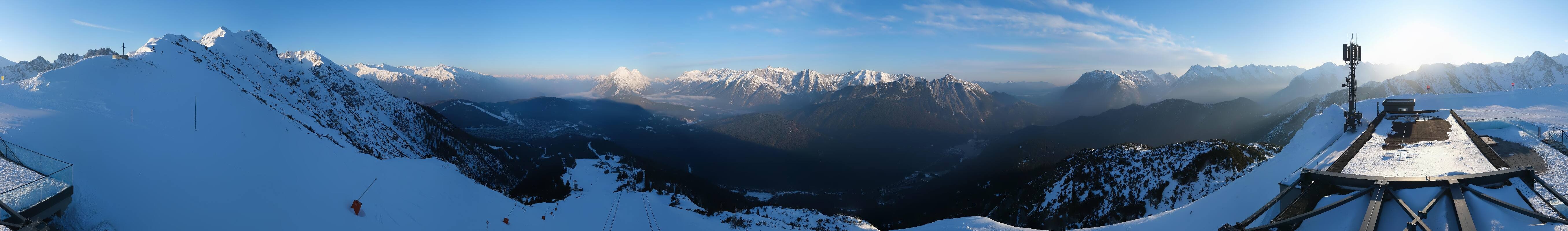 Archived image Webcam Seefeld Rosshütte - Seefelder Joch