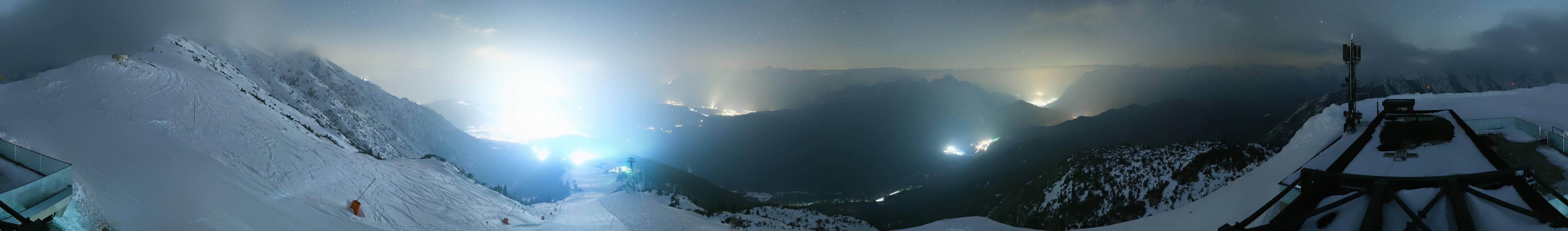 Archiv Foto Webcam Seefeld Rosshütte - Bergstation Seefelder Joch