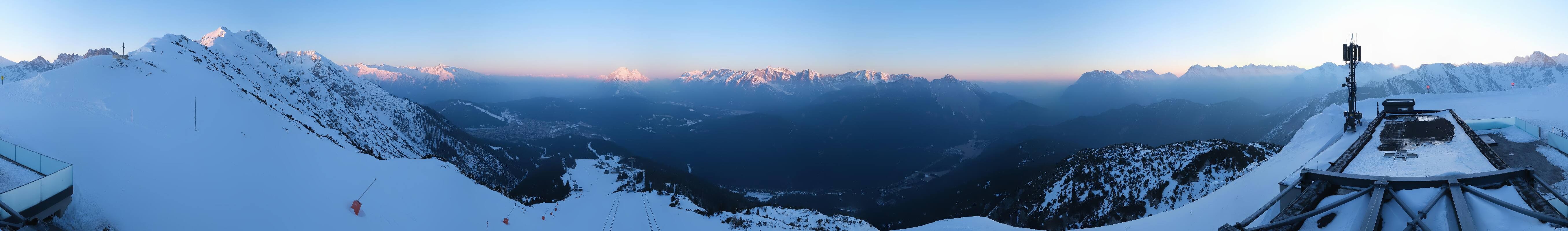 Archived image Webcam Seefeld Rosshütte - Seefelder Joch