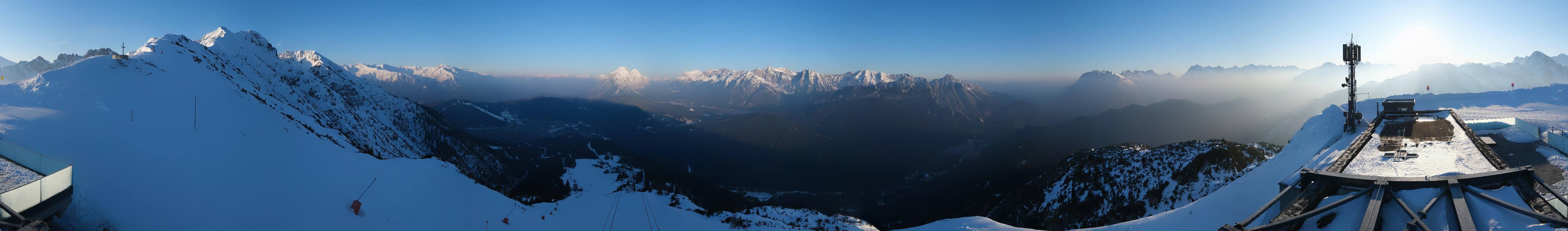 Archived image Webcam Seefeld Rosshütte - Seefelder Joch