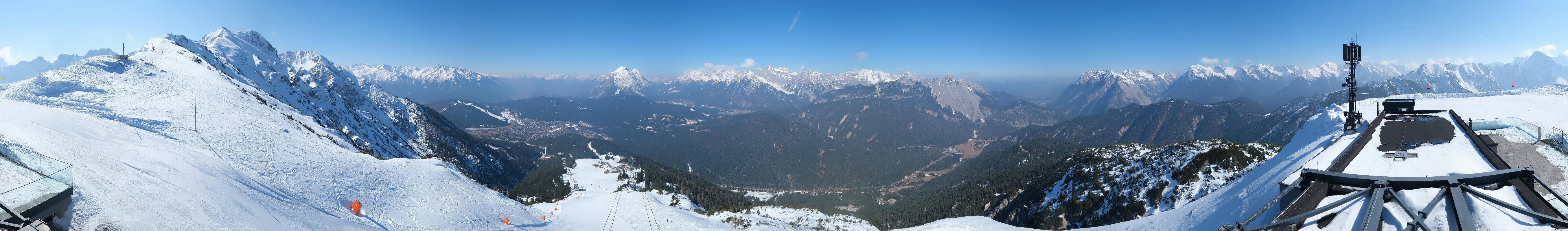 Archived image Webcam Seefeld Rosshütte - Seefelder Joch