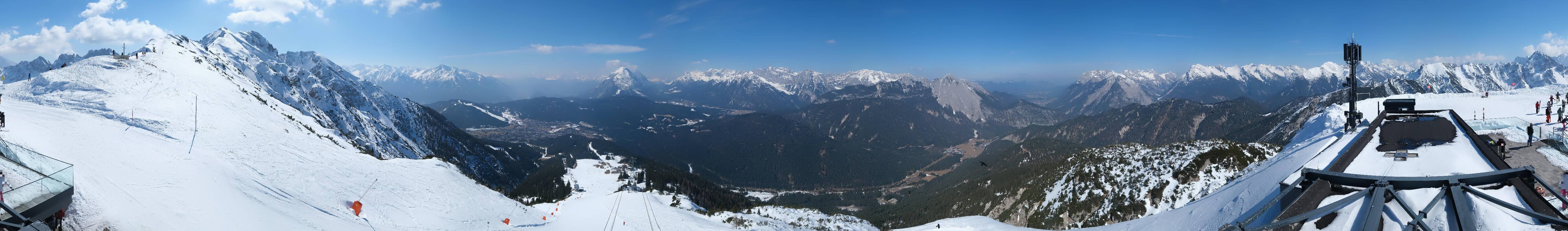 Archived image Webcam Seefeld Rosshütte - Seefelder Joch