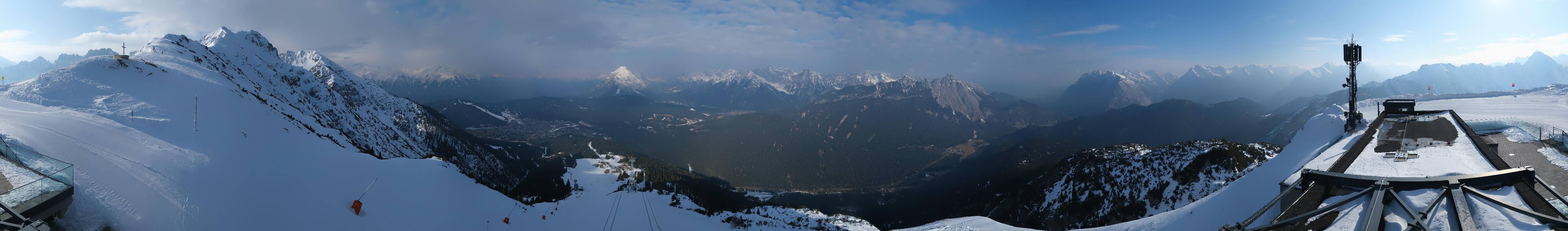 Archived image Webcam Seefeld Rosshütte - Seefelder Joch