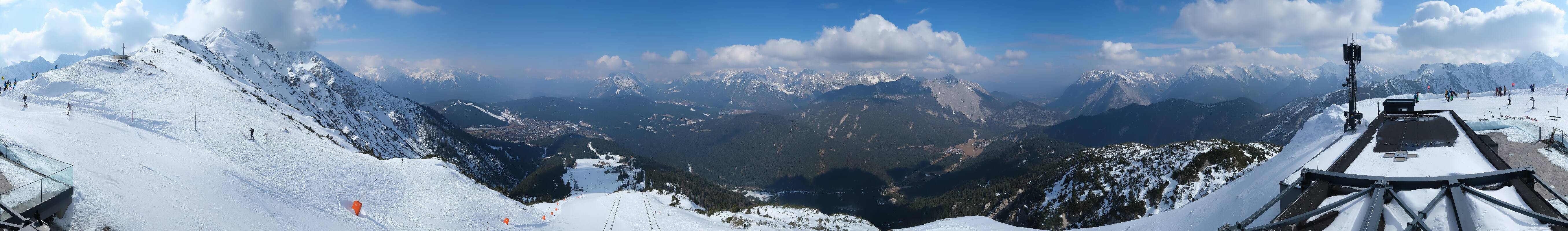 Archived image Webcam Seefeld Rosshütte - Seefelder Joch