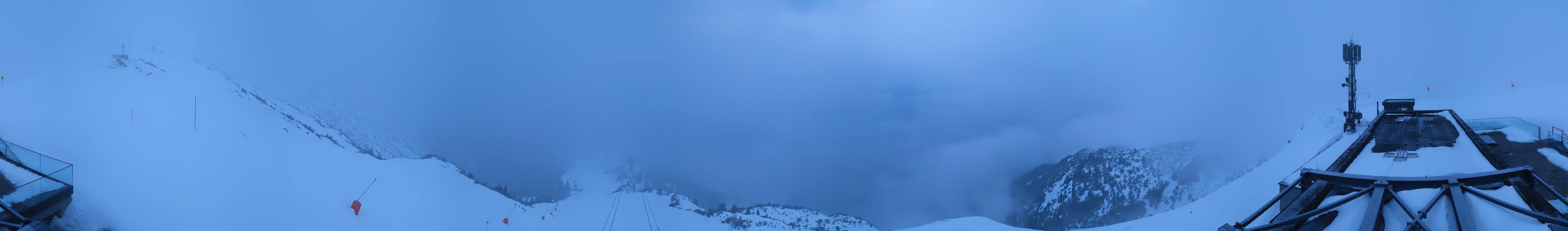 Archiv Foto Webcam Seefeld Rosshütte - Bergstation Seefelder Joch