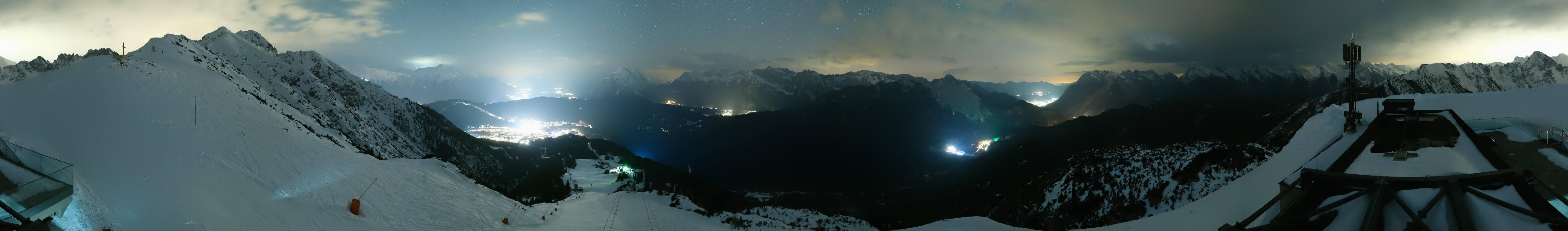 Archiv Foto Webcam Seefeld Rosshütte - Bergstation Seefelder Joch