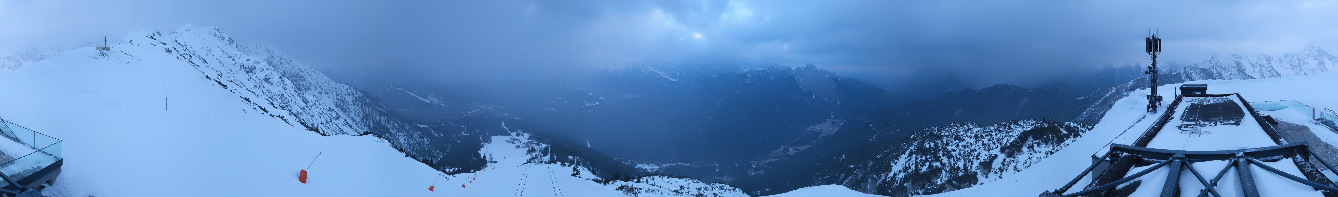 Archiv Foto Webcam Seefeld Rosshütte - Bergstation Seefelder Joch