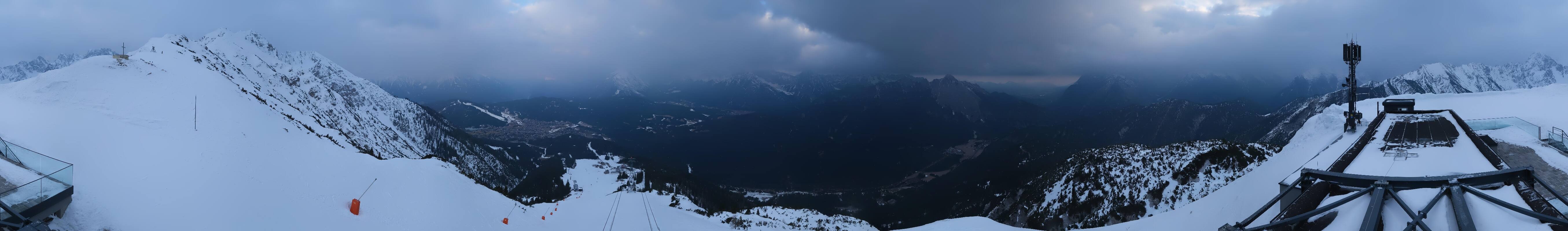 Archiv Foto Webcam Seefeld Rosshütte - Bergstation Seefelder Joch