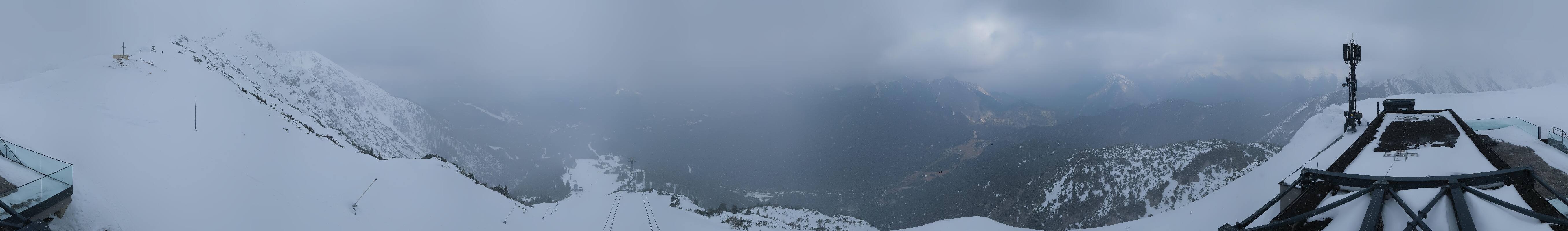 Archiv Foto Webcam Seefeld Rosshütte - Bergstation Seefelder Joch