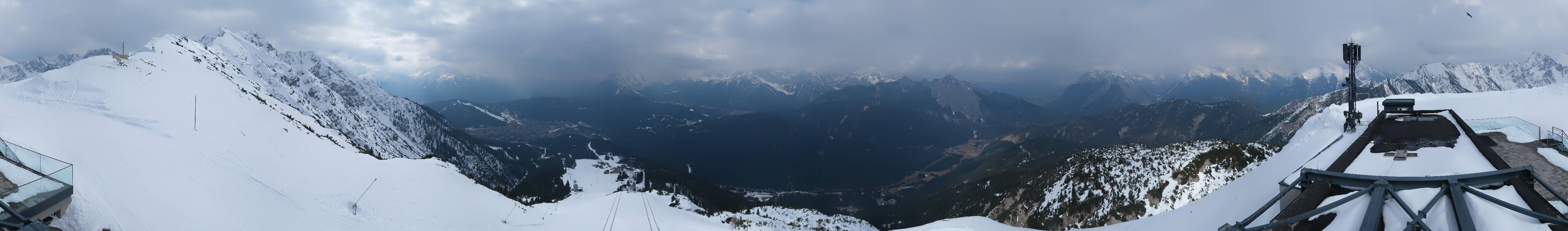 Archiv Foto Webcam Seefeld Rosshütte - Bergstation Seefelder Joch