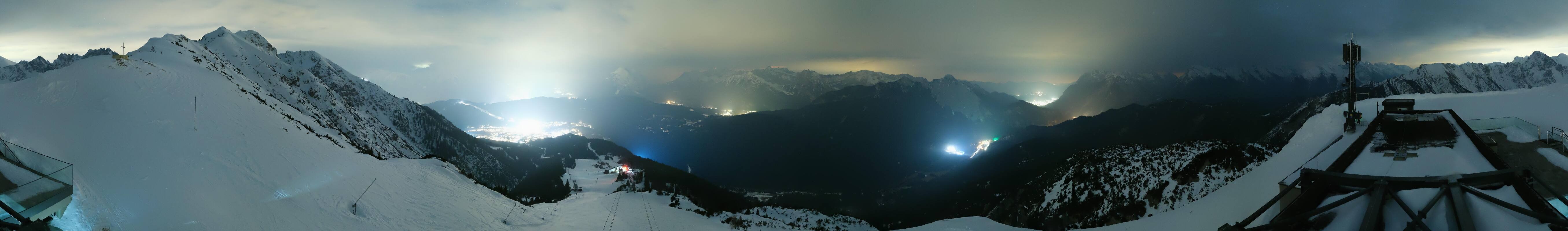 Archiv Foto Webcam Seefeld Rosshütte - Bergstation Seefelder Joch