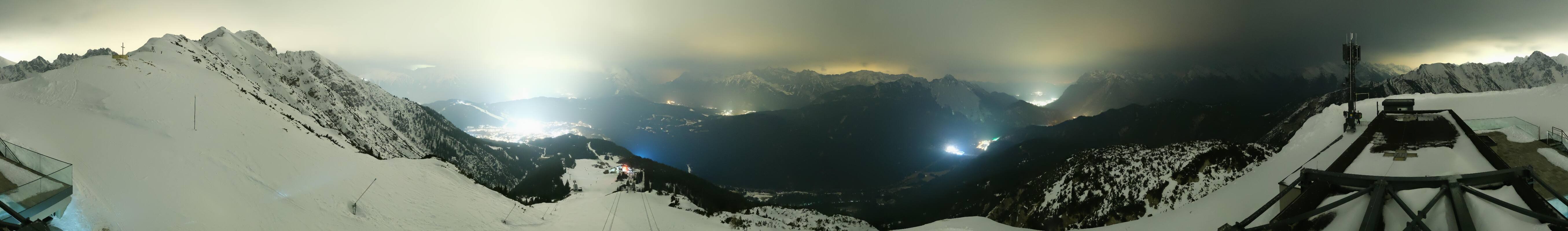 Archiv Foto Webcam Seefeld Rosshütte - Bergstation Seefelder Joch