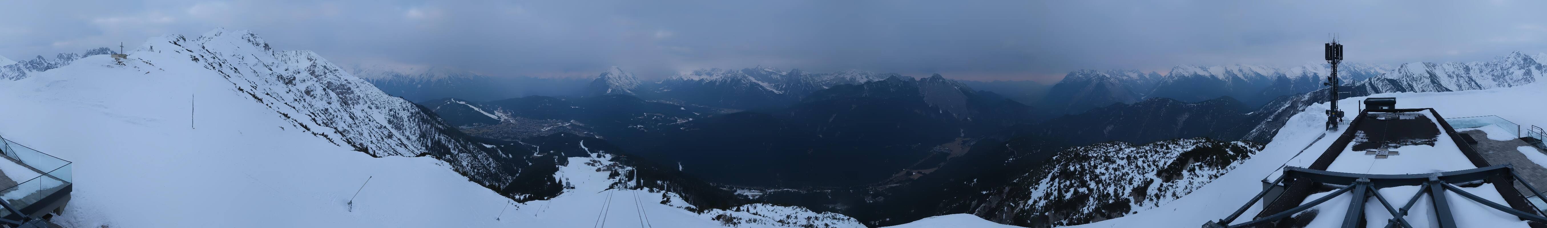 Archiv Foto Webcam Seefeld Rosshütte - Bergstation Seefelder Joch