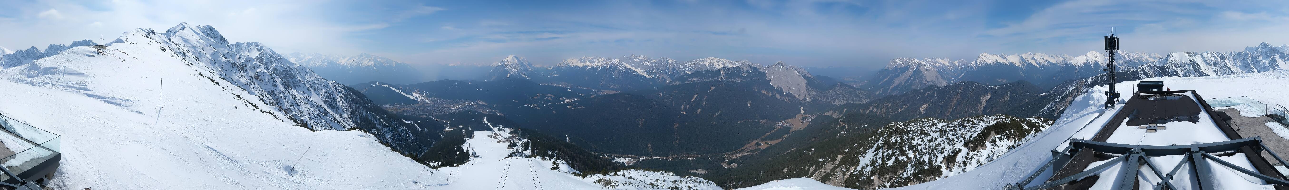 Archiv Foto Webcam Seefeld Rosshütte - Bergstation Seefelder Joch