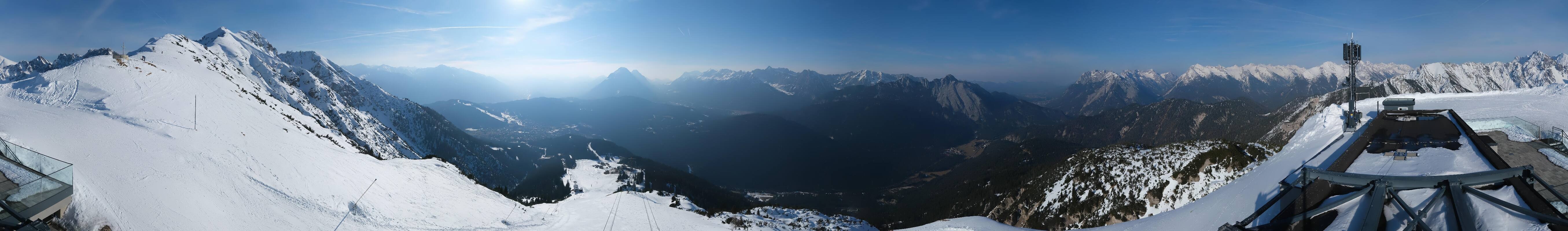 Archiv Foto Webcam Seefeld Rosshütte - Bergstation Seefelder Joch