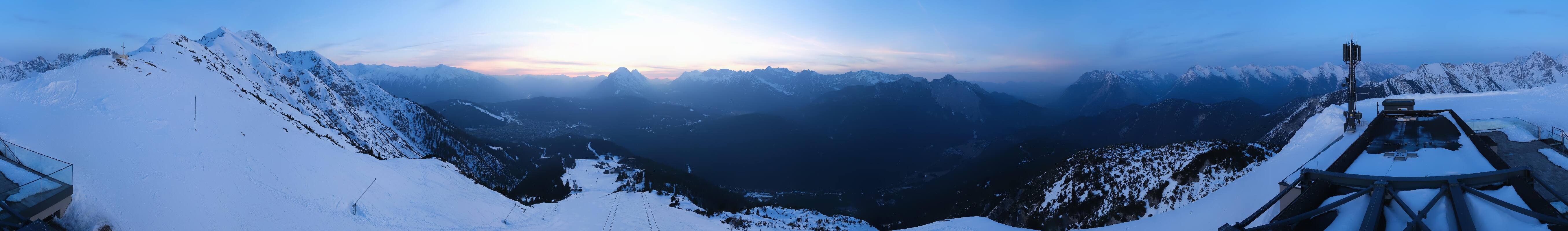 Archiv Foto Webcam Seefeld Rosshütte - Bergstation Seefelder Joch