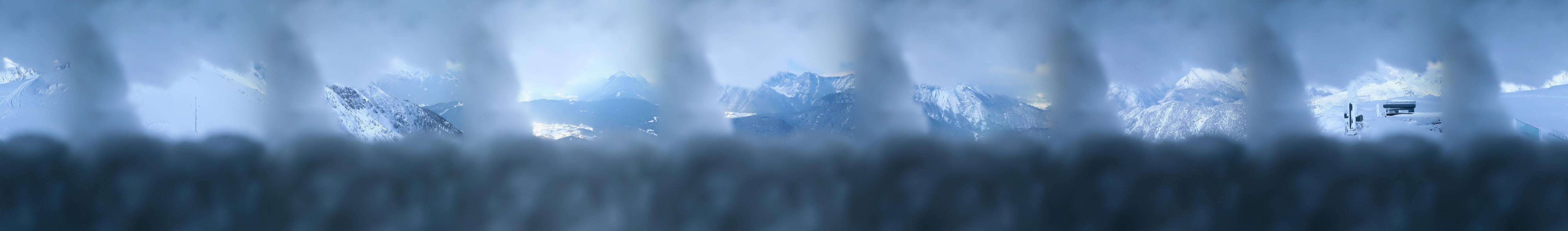 Archiv Foto Webcam Seefeld Rosshütte - Bergstation Seefelder Joch