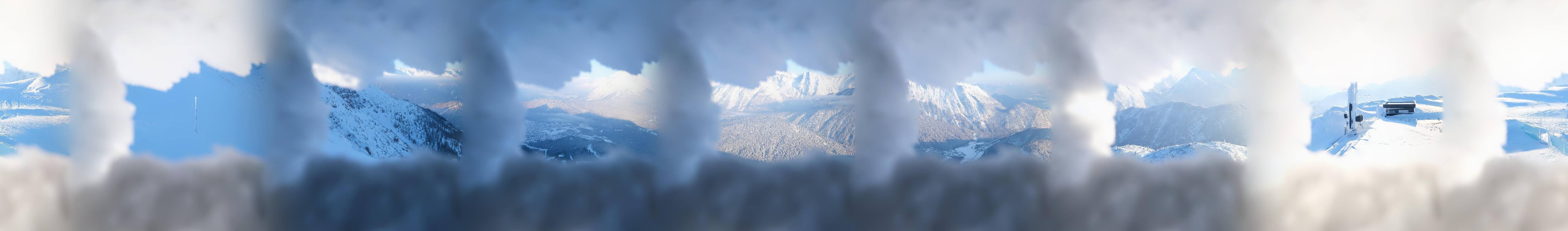 Archiv Foto Webcam Seefeld Rosshütte - Bergstation Seefelder Joch