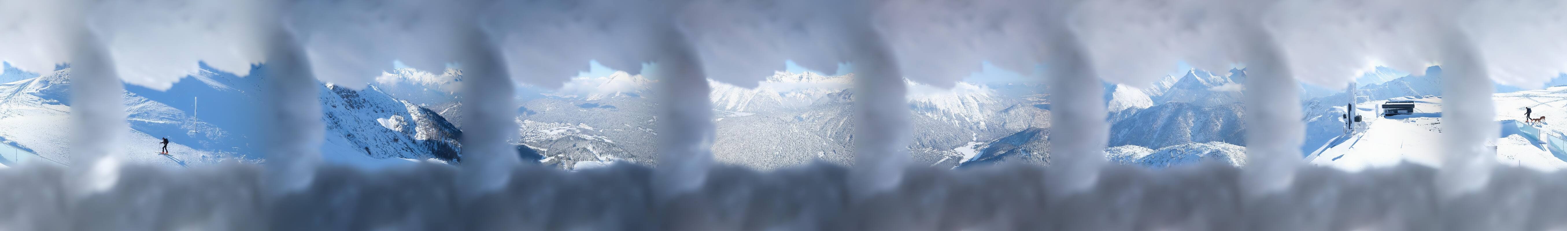 Archiv Foto Webcam Seefeld Rosshütte - Bergstation Seefelder Joch