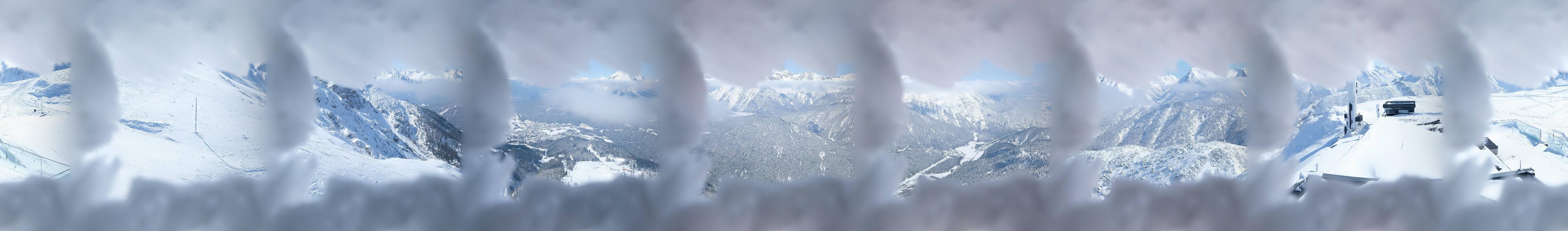 Archiv Foto Webcam Seefeld Rosshütte - Bergstation Seefelder Joch