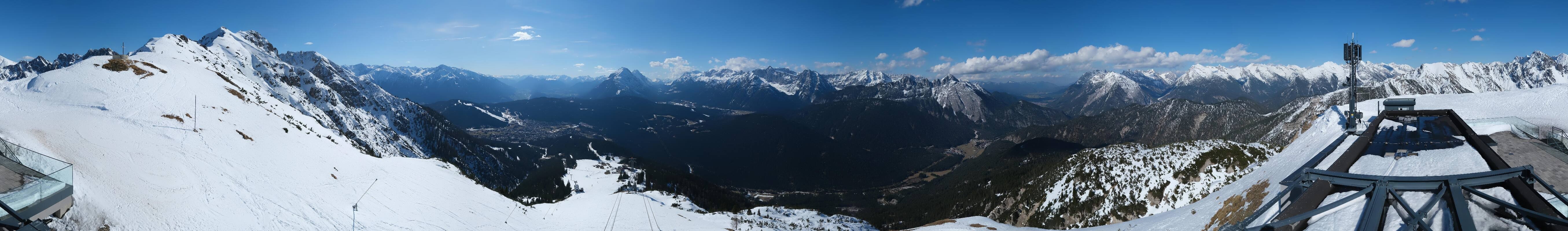 Archiv Foto Webcam Seefeld Rosshütte - Bergstation Seefelder Joch