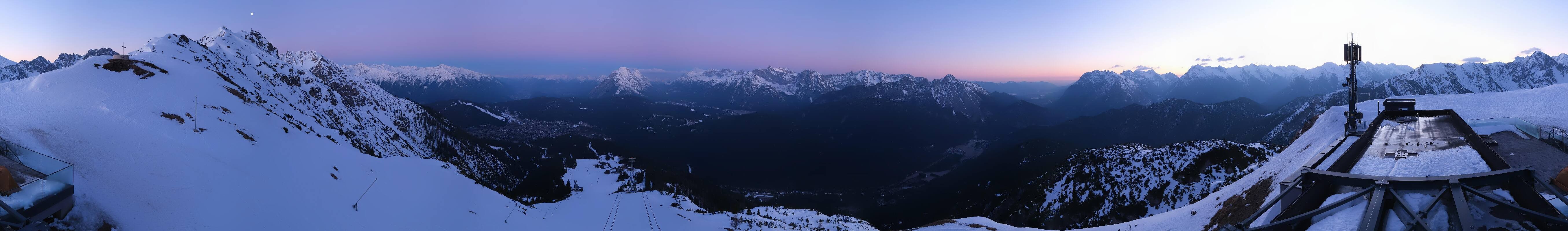 Archiv Foto Webcam Seefeld Rosshütte - Bergstation Seefelder Joch