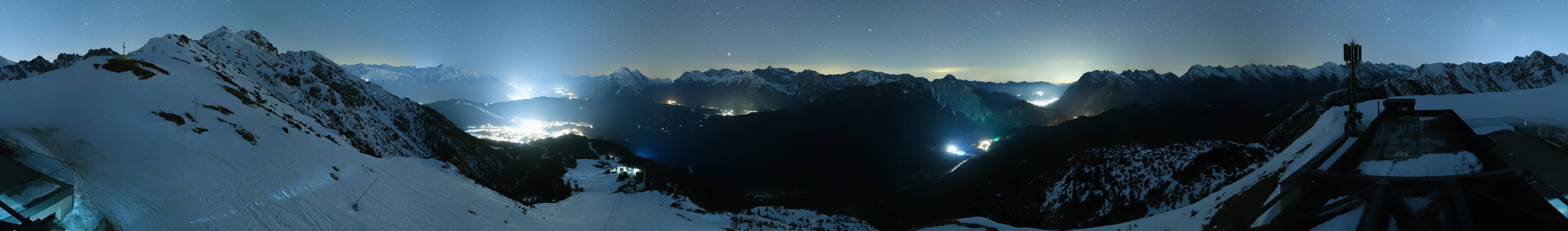 Archiv Foto Webcam Seefeld Rosshütte - Bergstation Seefelder Joch