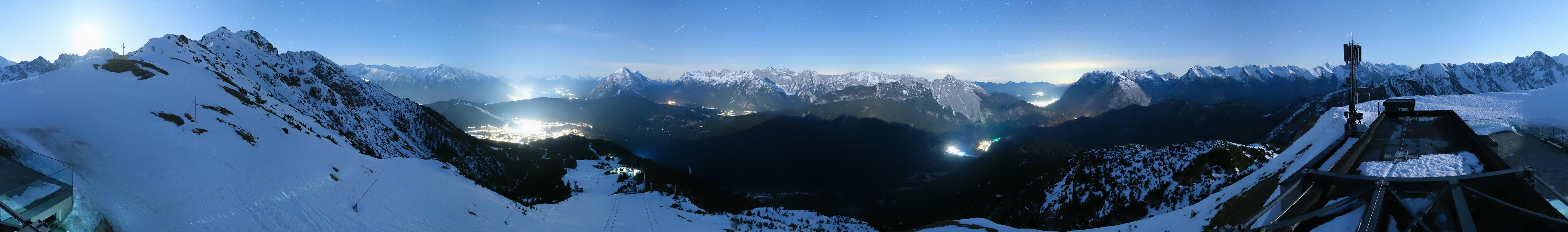 Archived image Webcam Seefeld Rosshütte - Seefelder Joch