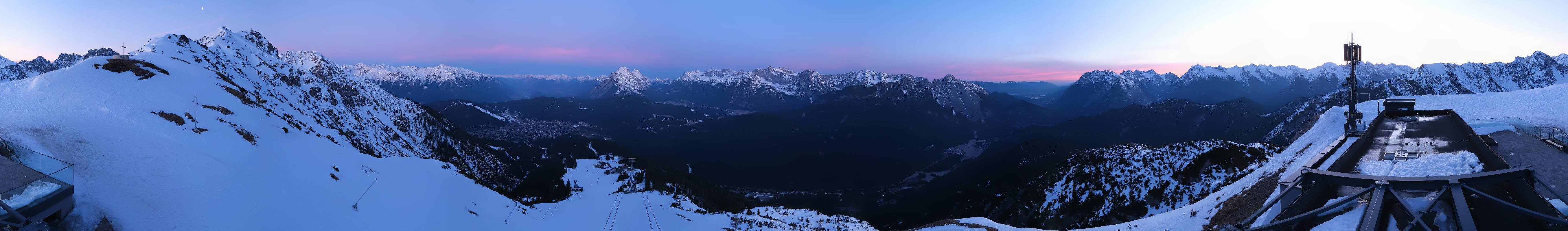 Archived image Webcam Seefeld Rosshütte - Seefelder Joch