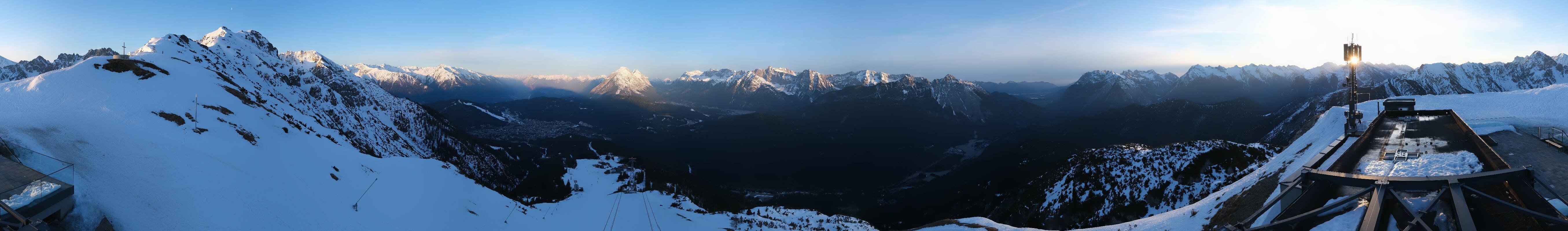 Archived image Webcam Seefeld Rosshütte - Seefelder Joch