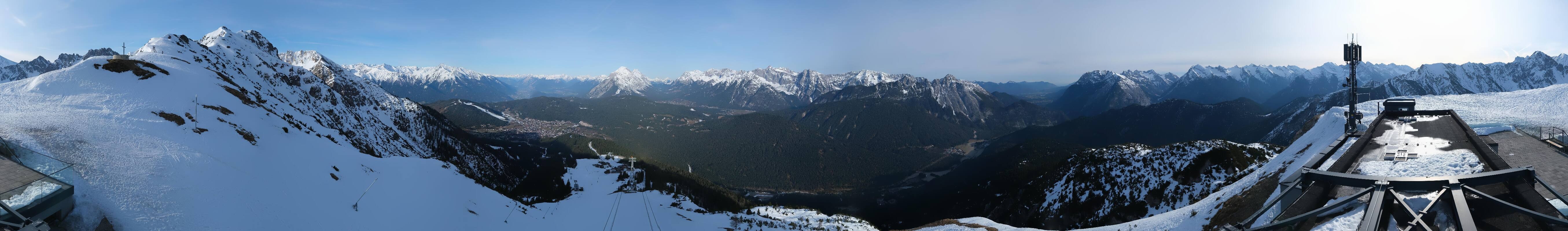 Archived image Webcam Seefeld Rosshütte - Seefelder Joch