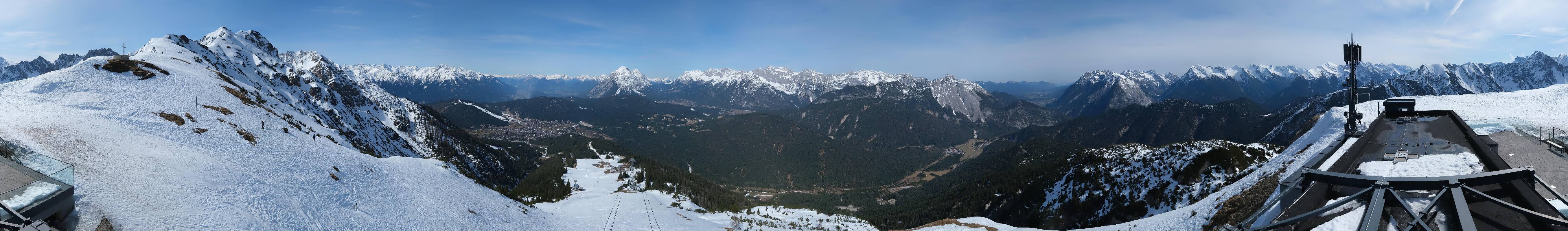 Archived image Webcam Seefeld Rosshütte - Seefelder Joch