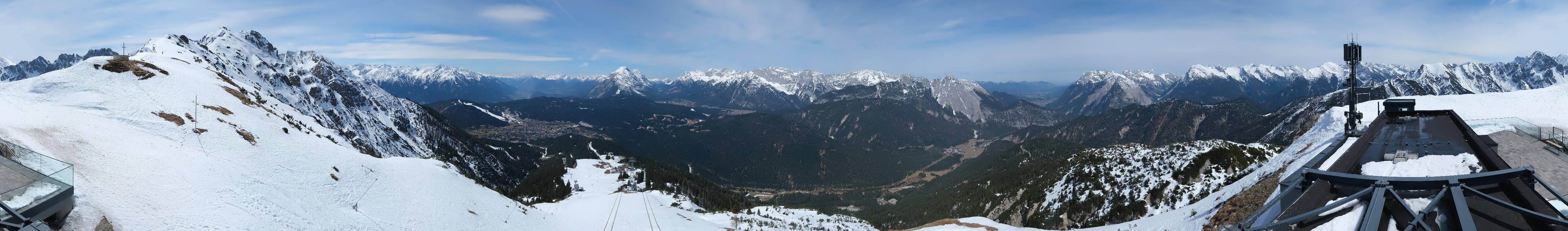 Archived image Webcam Seefeld Rosshütte - Seefelder Joch