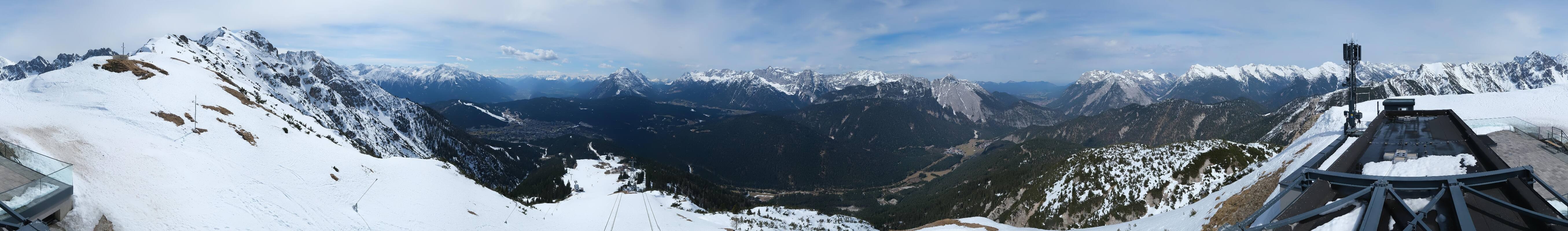 Archived image Webcam Seefeld Rosshütte - Seefelder Joch