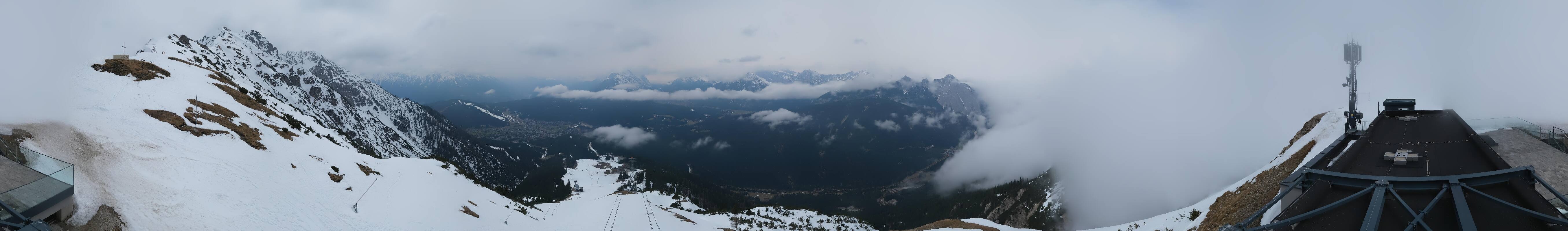 Archiv Foto Webcam Seefeld Rosshütte - Bergstation Seefelder Joch