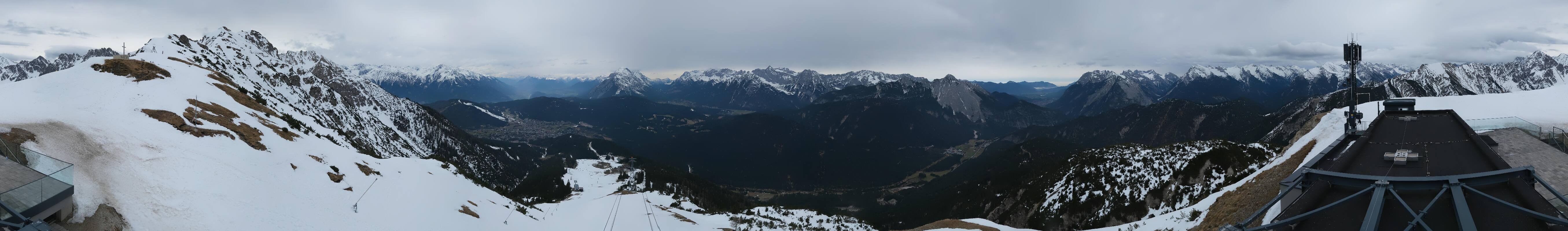 Archiv Foto Webcam Seefeld Rosshütte - Bergstation Seefelder Joch
