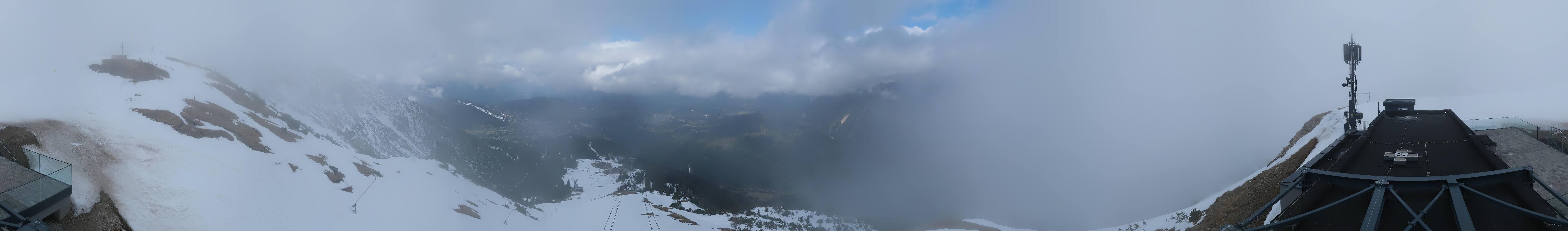 Archiv Foto Webcam Seefeld Rosshütte - Bergstation Seefelder Joch