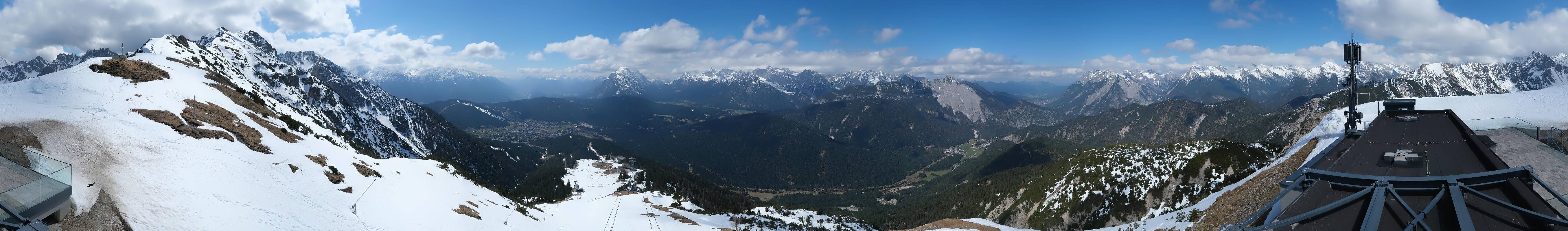Archiv Foto Webcam Seefeld Rosshütte - Bergstation Seefelder Joch