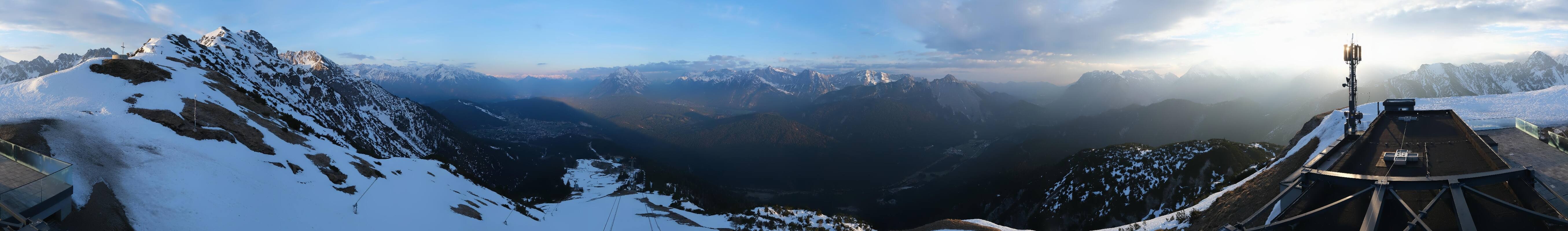 Archiv Foto Webcam Seefeld Rosshütte - Bergstation Seefelder Joch