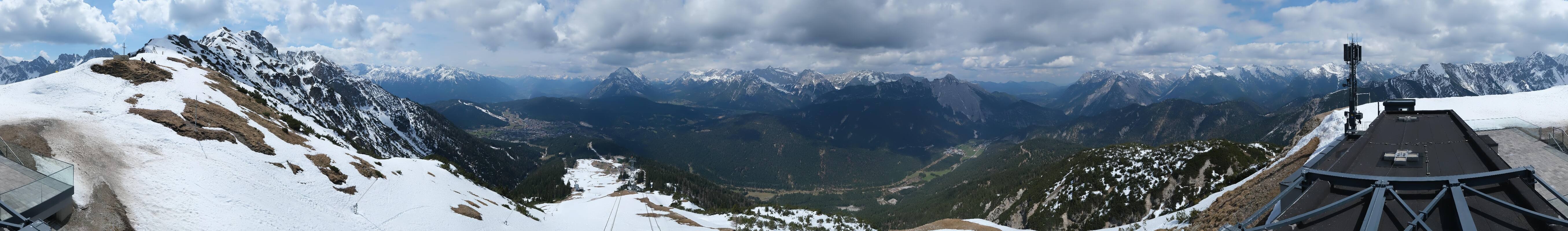 Archiv Foto Webcam Seefeld Rosshütte - Bergstation Seefelder Joch