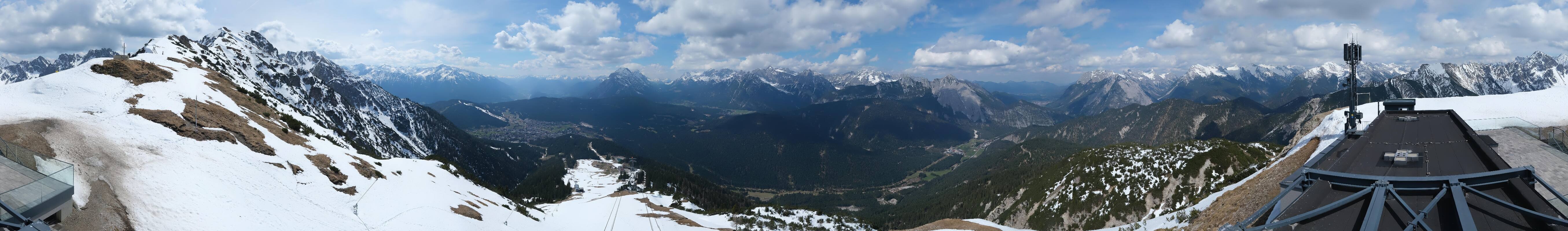 Archiv Foto Webcam Seefeld Rosshütte - Bergstation Seefelder Joch